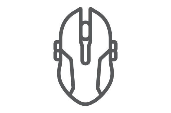 Evaluating the Gaming Mouse Line Icon for Modern Design Projects