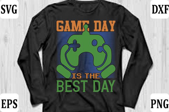 Gaming Gamer T-shirt Design, Game Day Essentials
