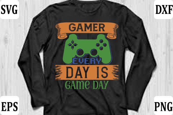 Gaming Gamer T-shirt Design: Why Every Gamer Needs a Brand That Treats Every Day Like Game Day