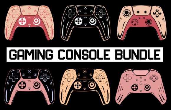 Harnessing Creative Potential with a Gaming Console Illustration Bundle