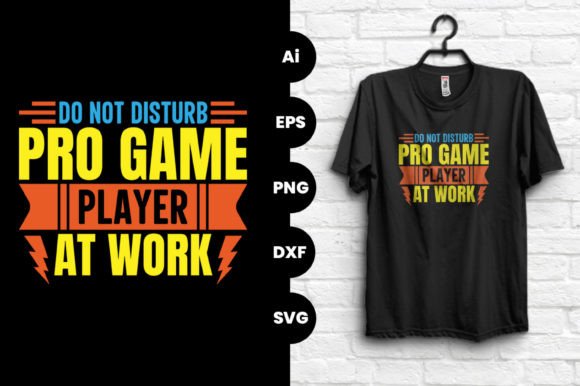 Making a Statement with Gaming Vector Graphic T-Shirt Design