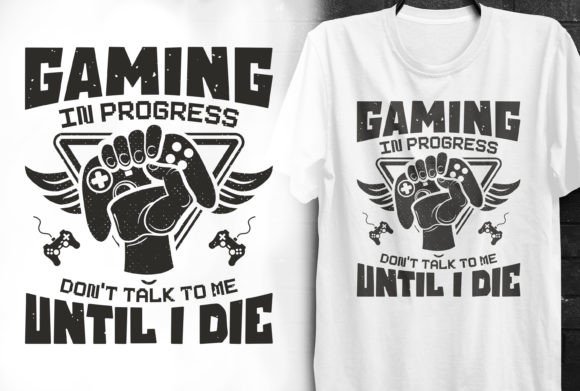 The Gaming in Progress SVG T-Shirt Design: A Creator's Essential