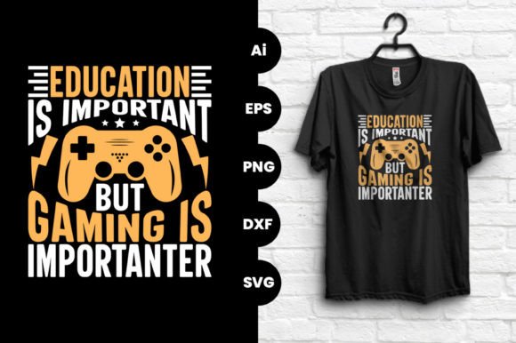 Your Ultimate Resource for Funny Video Gaming Vector T-shirt Design